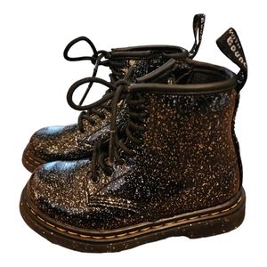 Toddler girl sparkly Doc Martens